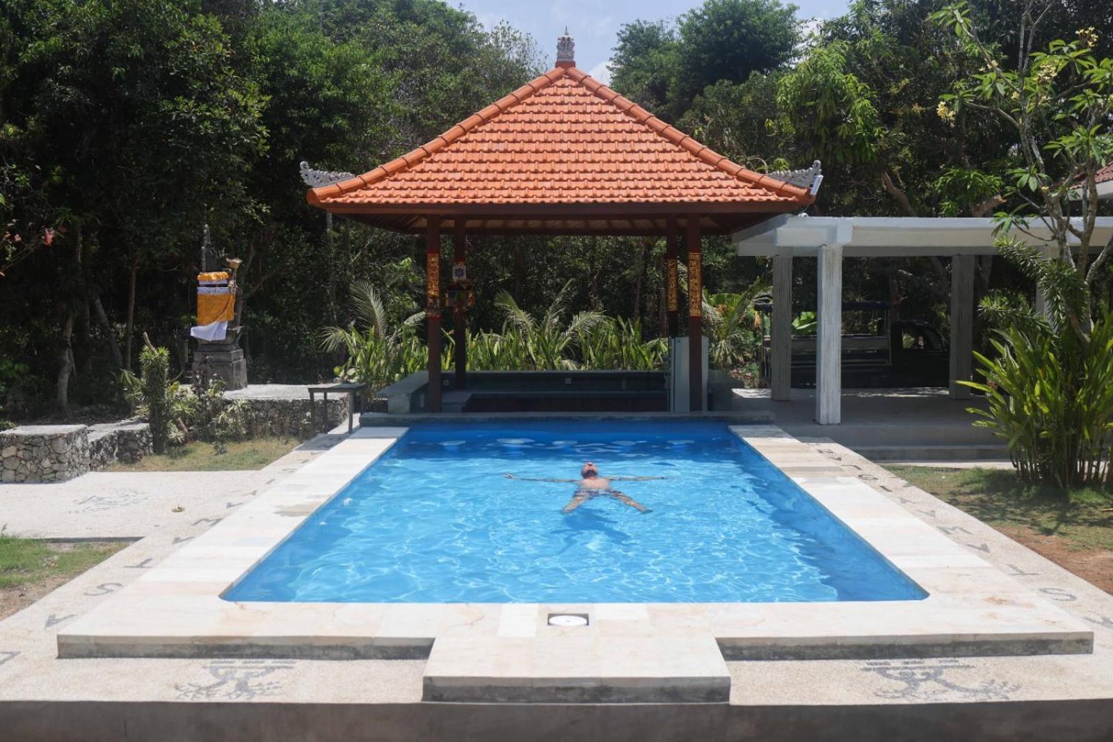 Castaway Island Hostel Lembongan Exterior foto
